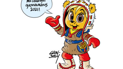 Bamse åker till Sápmi