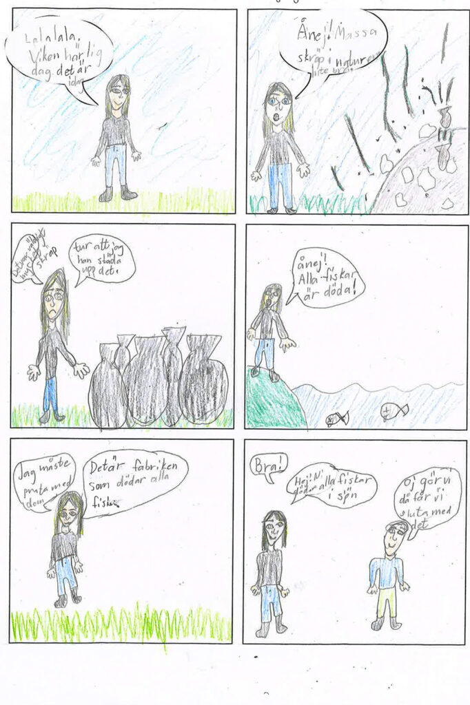 Lilys tecknade serie.