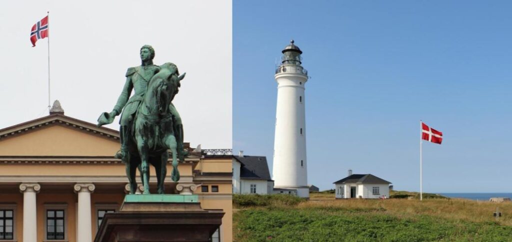 Norge och danmark öppnar sakta upp